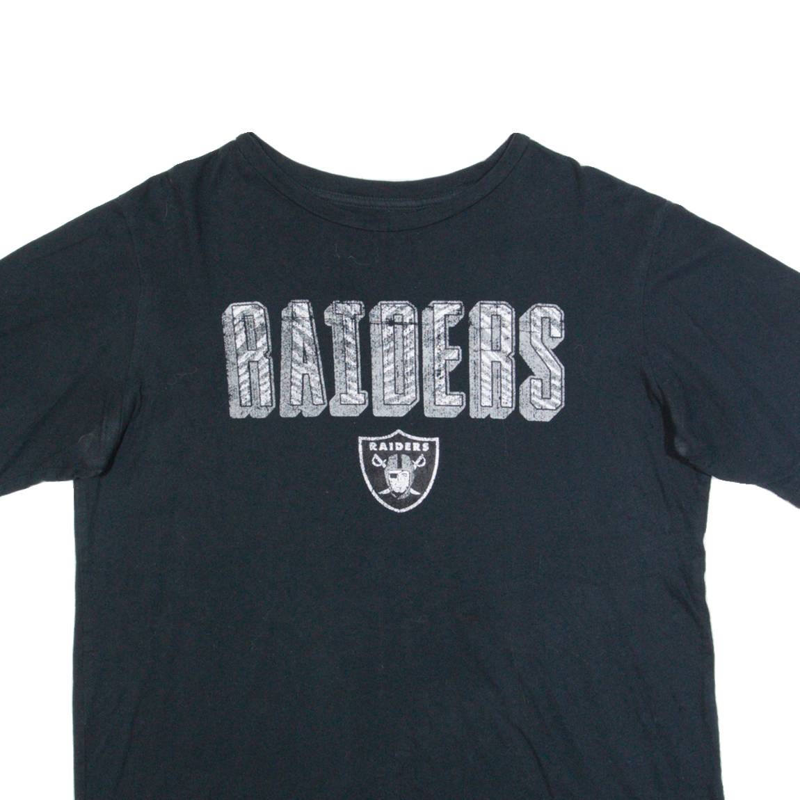 NFL Las Vegas Raiders Mens T-Shirt Black USA M