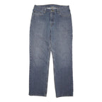 CARHARTT Mens Jeans Blue Regular Straight Denim Medium W34 L33 Workwear