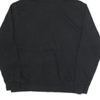 NIKE Mens Black Basketball Logo Pullover Hoodie L Cotton Blend Casual Sportswear