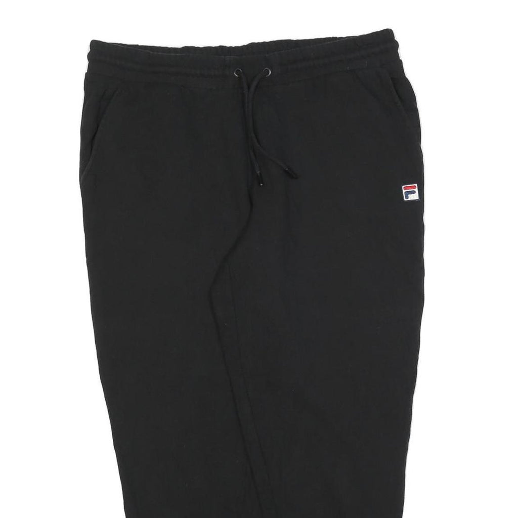 FILA Mens Joggers Black XL W34 L27 Slim Tapered Cotton Blend Casual