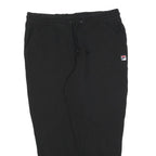 FILA Mens Joggers Black XL W34 L27 Slim Tapered Cotton Blend Casual