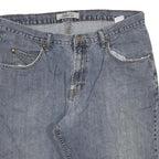 WRANGLER Mens Denim Blue Casual Shorts 2XL W36 Cotton Blend Comfortable Fit