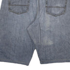 WRANGLER Mens Denim Blue Casual Shorts 2XL W36 Cotton Blend Comfortable Fit