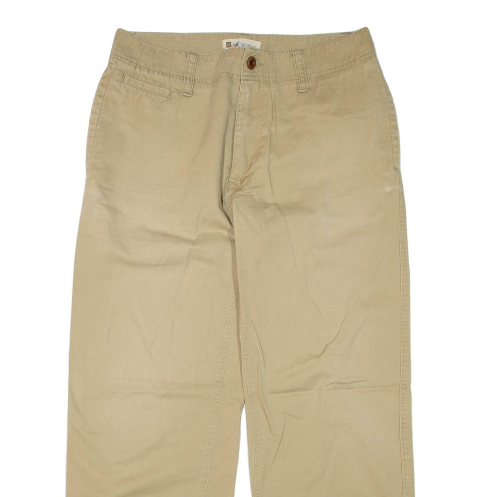 GAP Chino Womens Trousers Beige Regular Straight W32 L29