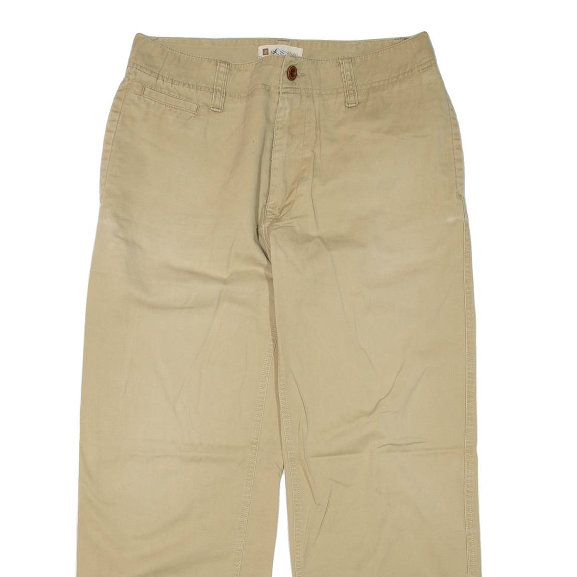 GAP Chino Womens Trousers Beige Regular Straight W32 L29