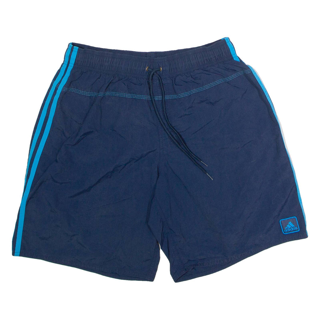 ADIDAS Mens Swimming Shorts Blue L W30