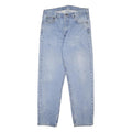 CARHARTT Mens Relaxed Cotton Denim Light Blue Jeans W34 L32 Zip Pocket