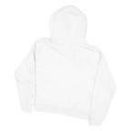 CHAMPION Womens White Pullover Hoodie S Cotton Blend Casual Sportswear