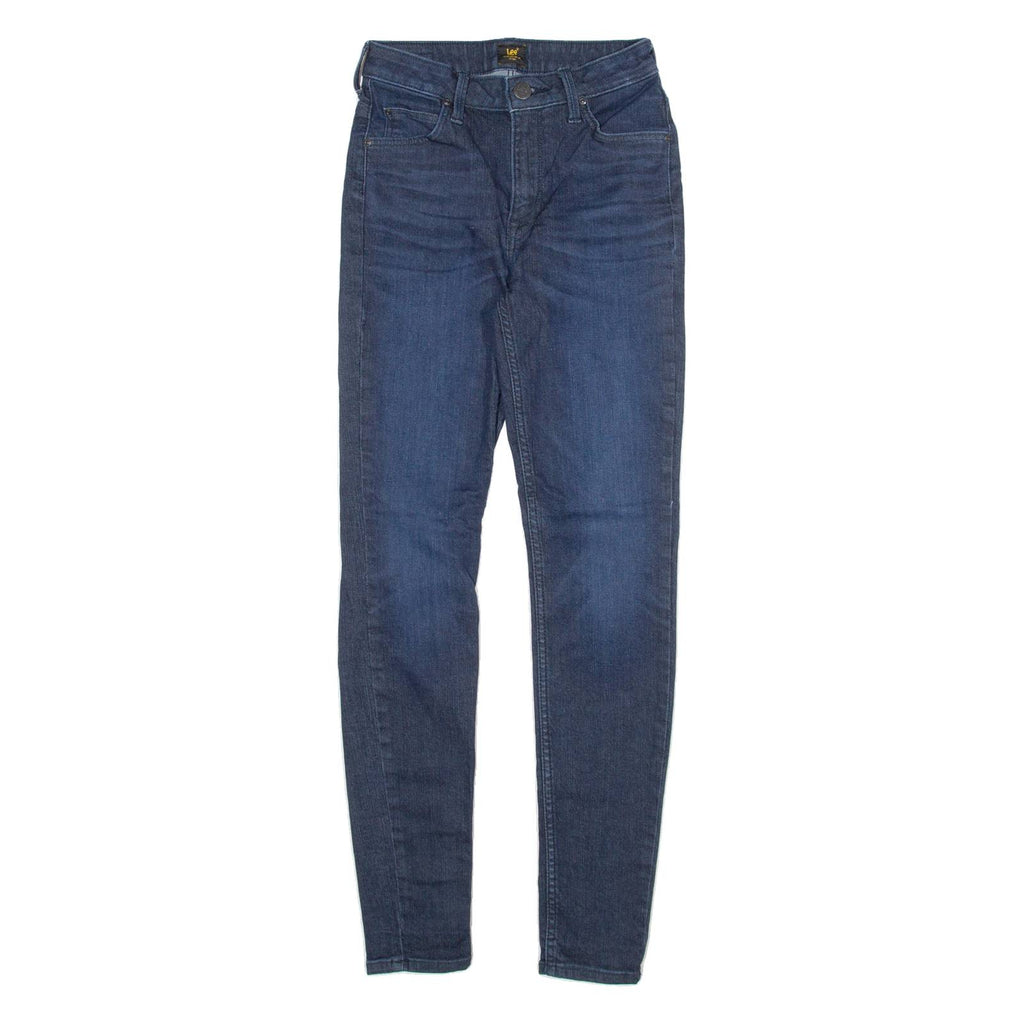 LEE Womens Jeans Blue Slim Skinny W24 L29