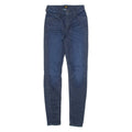 LEE Womens Jeans Blue Slim Skinny W24 L29