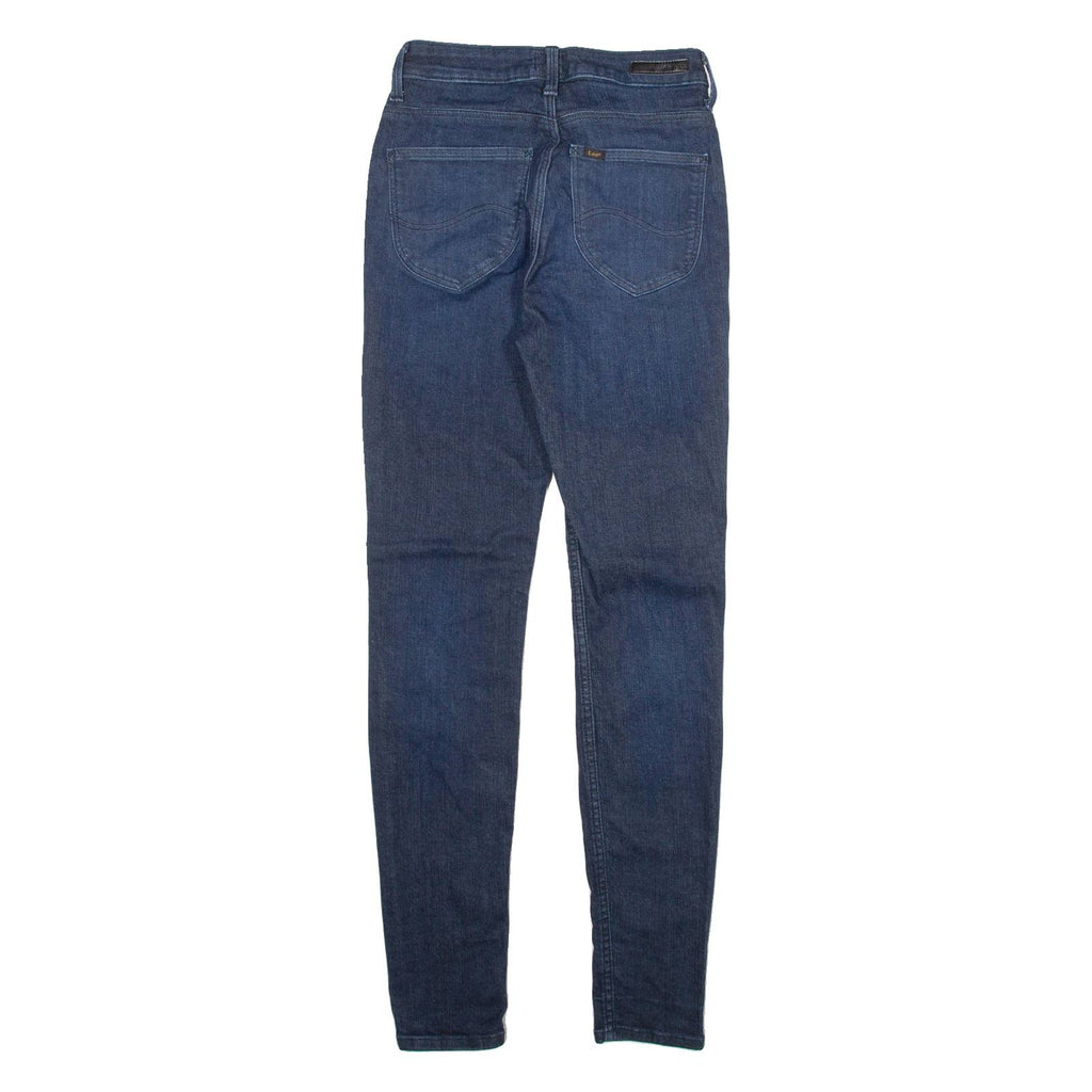 LEE Womens Jeans Blue Slim Skinny W24 L29