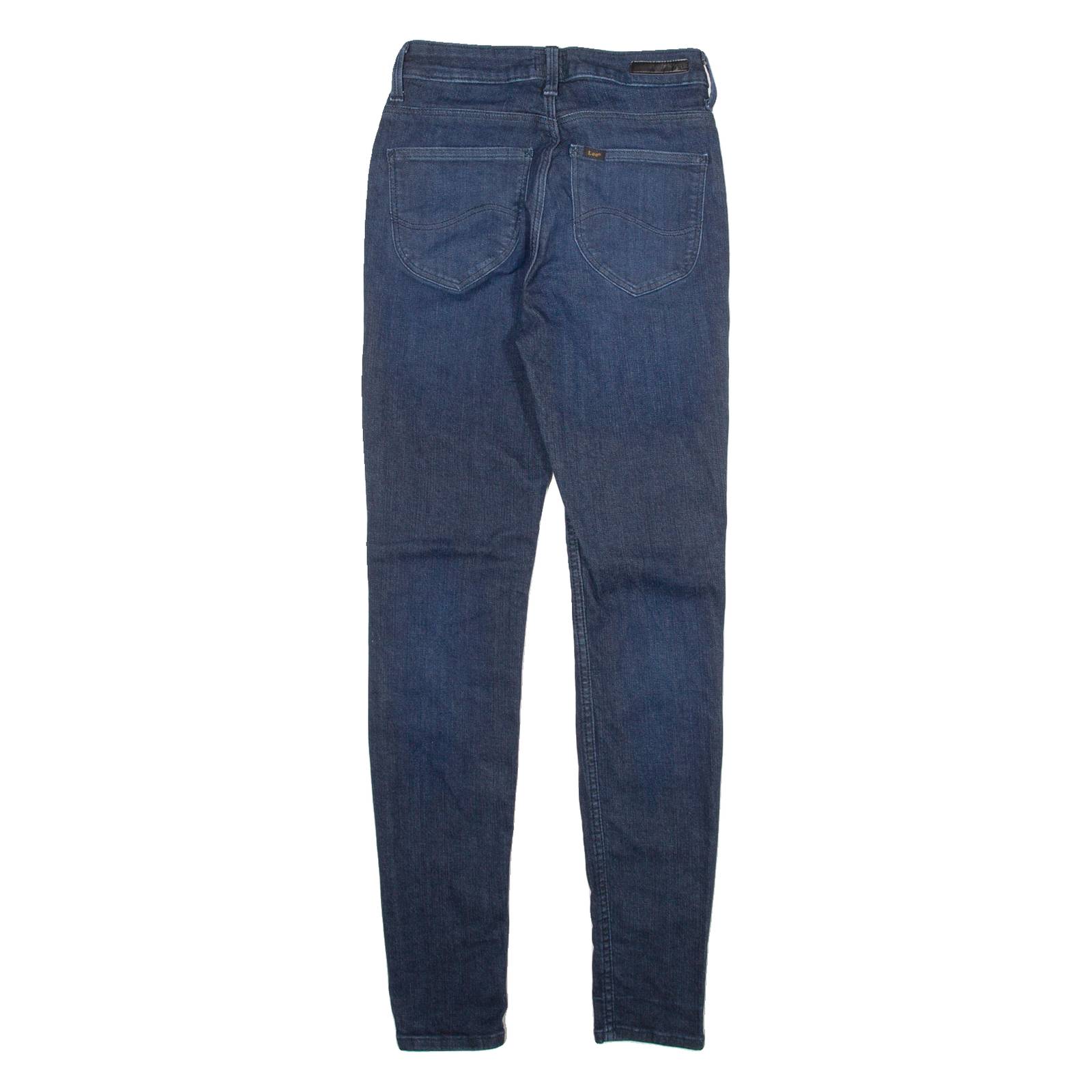 LEE Womens Jeans Blue Slim Skinny W24 L29