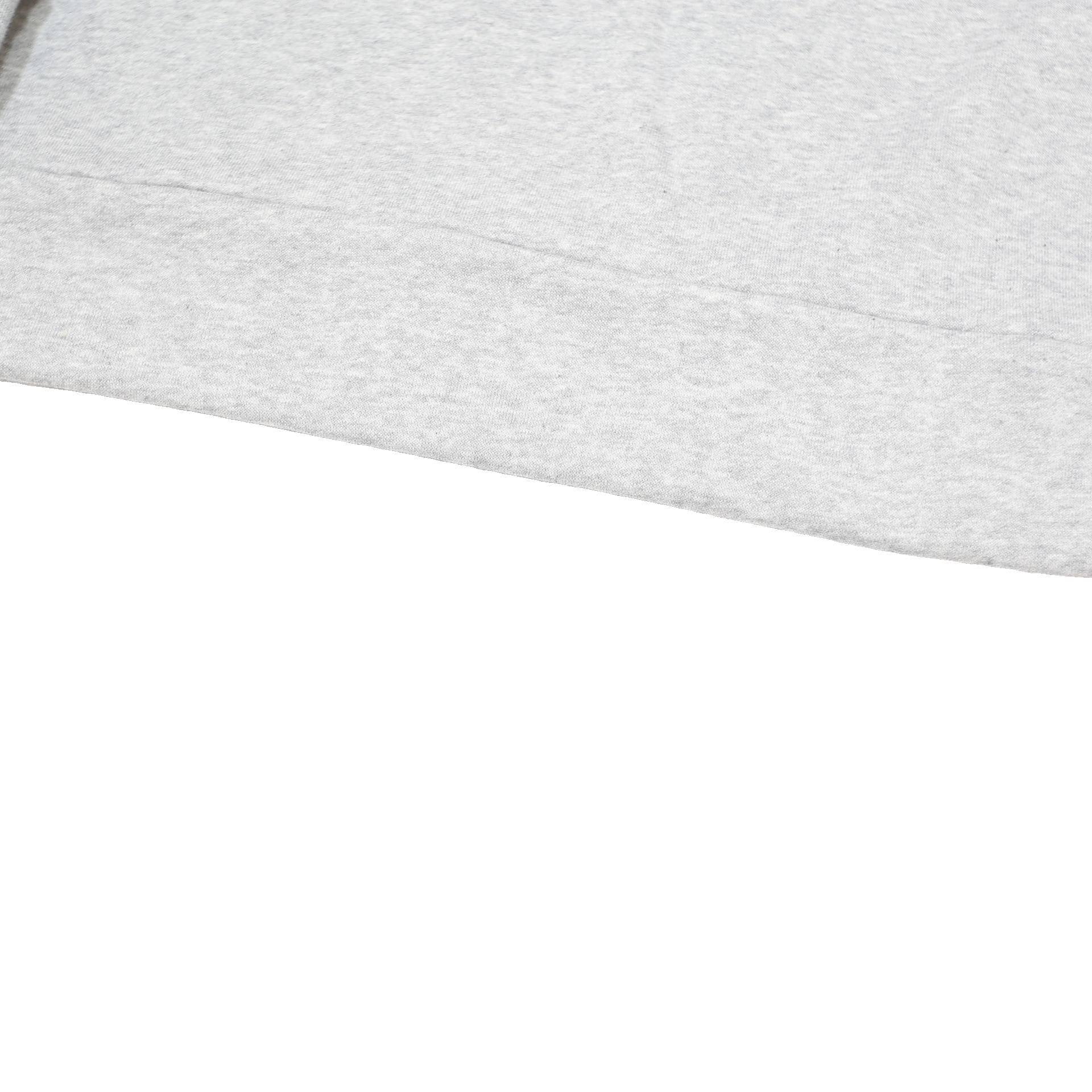 ADIDAS Girls Black & Grey Crew Neck 14Y Cotton Blend Sweatshirt