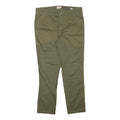 LEVI'S Mens Cotton Blend Olive Slim Tapered Trousers W32 L26 Casual Comfortable