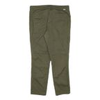 LEVI'S Mens Cotton Blend Olive Slim Tapered Trousers W32 L26 Casual Comfortable