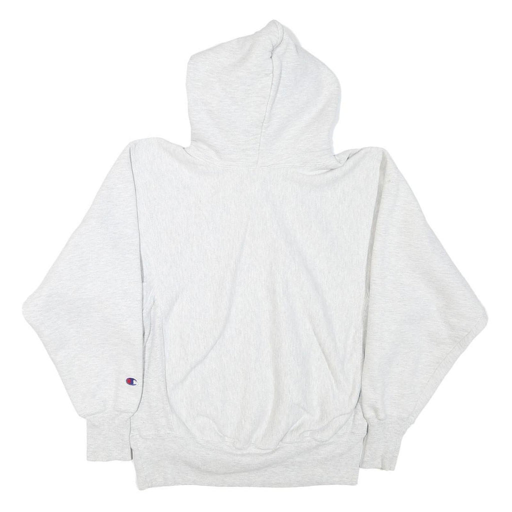 CHAMPION Mens Grey Seattle Pacific University Pullover Hoodie S Cotton Blend