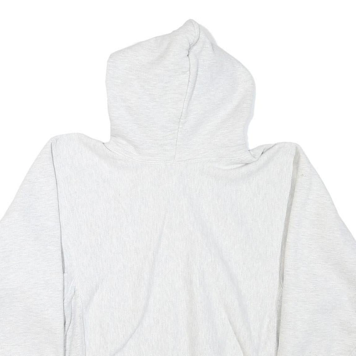 CHAMPION Mens Grey Seattle Pacific University Pullover Hoodie S Cotton Blend