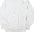 CHAMPION Mens Grey Seattle Pacific University Pullover Hoodie S Cotton Blend