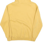 DISNEY Mens Yellow Hooded Pullover S Disneyland Resort 1955 Cotton Blend