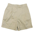 RAFAELLA Womens Shorts Beige Casual Plain S W24 Comfortable Button Closure