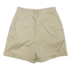 RAFAELLA Womens Shorts Beige Casual Plain S W24 Comfortable Button Closure