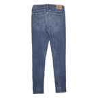 LEVI'S 711 Skinny Womens Jeans Blue Slim Skinny Denim Medium W26 L30 Stretch