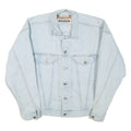 GUESS Mens Denim Jacket Blue L