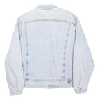 LEE Mens Blue Denim Jacket XL Cotton Blend Button Closure Casual Streetwear