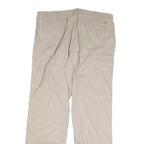 CARHARTT Mens Cotton Blend Beige Relaxed Straight Trousers W40 L34 Casual