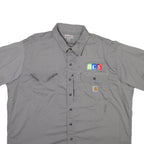 CARHARTT BCS Mens Plain Shirt Grey 2XL