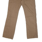 DICKIES Mens Regular Fit Straight Leg Cotton Blend Brown W30 L32 Workwear Jeans