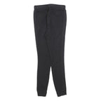 ADIDAS Womens Joggers Black Slim Tapered UK 6 W26 L28 Casual Sportswear