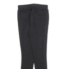 ADIDAS Womens Joggers Black Slim Tapered UK 6 W26 L28 Casual Sportswear