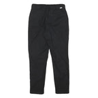 LEVI'S Womens Black Slim Drawstring Cotton Blend Trousers W23 L25 Casual