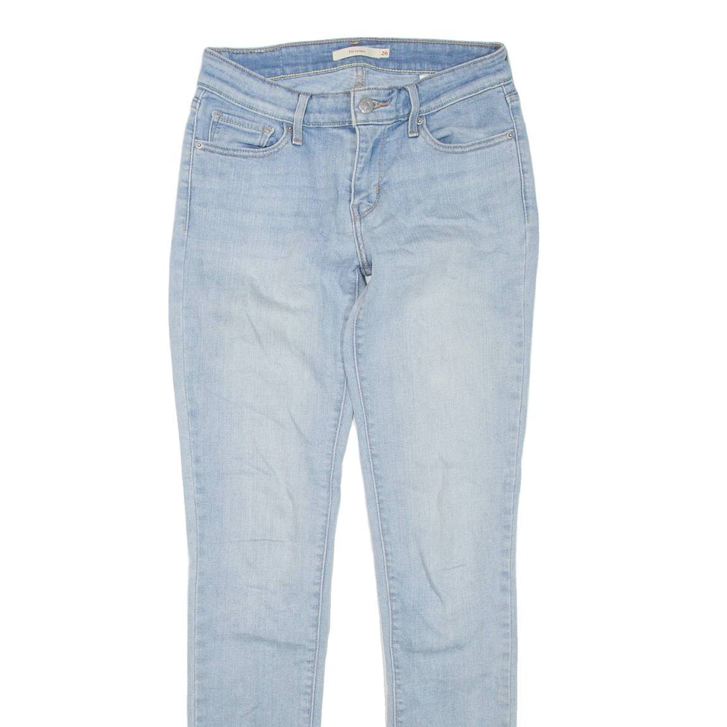 LEVI'S 711 Womens Jeans Blue Regular Skinny W26 L33