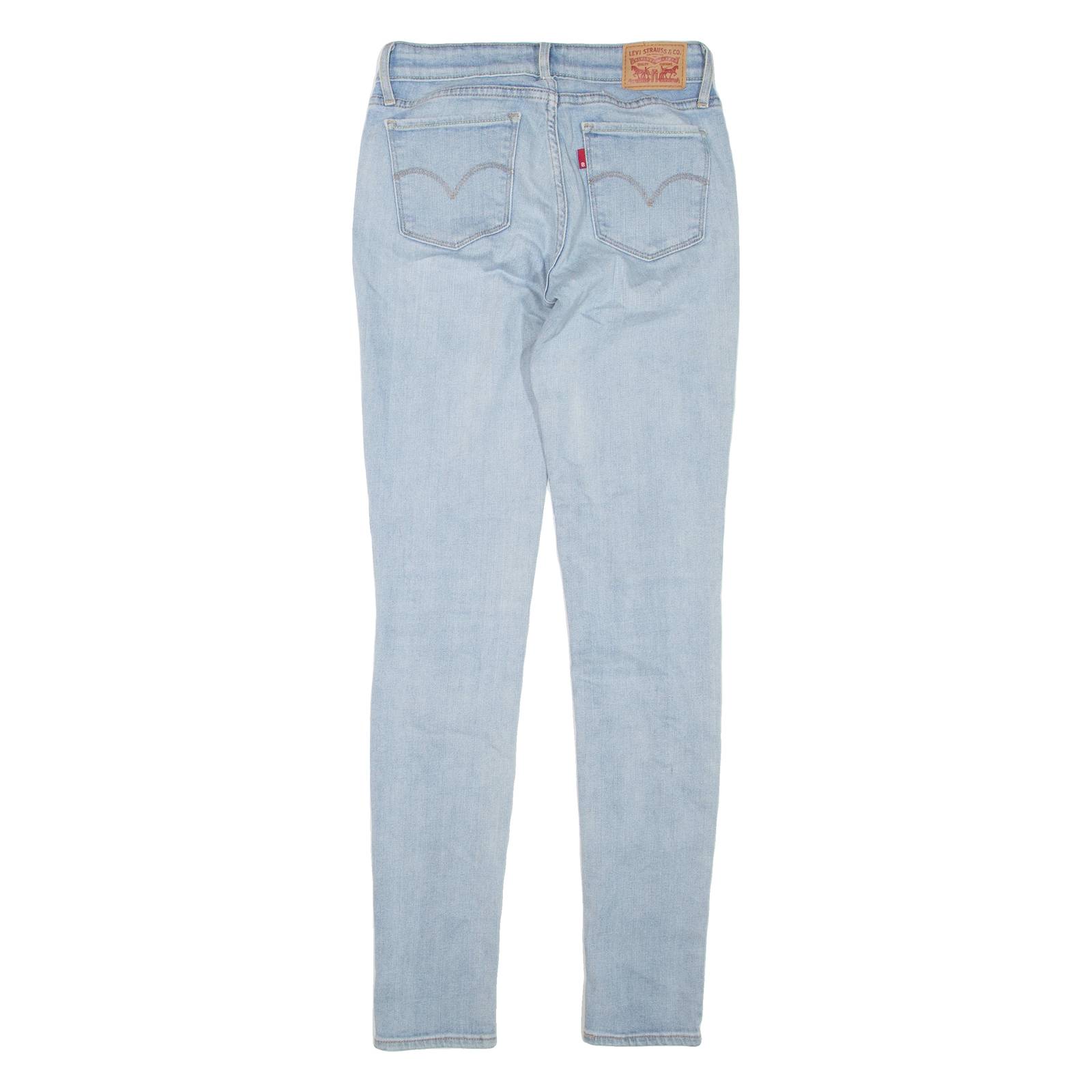 LEVI'S 711 Womens Jeans Blue Regular Skinny W26 L33