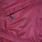NIKE Mens Red & Black Outdoor Jacket M Polyester Blend Plain Sportswear