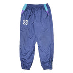 GUFFINI Mens Joggers Blue & Purple Regular Tapered XL W30 L32 Sports Number 23