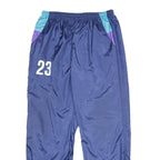 GUFFINI Mens Joggers Blue & Purple Regular Tapered XL W30 L32 Sports Number 23