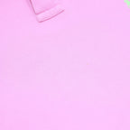 POLO RALPH LAUREN Mens Pink Short Sleeve Plain L Cotton Polo Shirt Classic Fit
