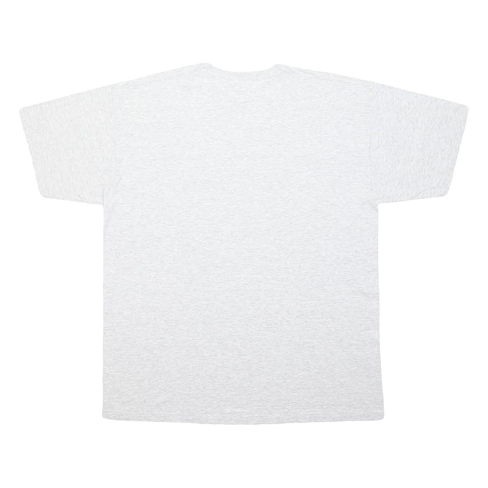 FRUIT OF THE LOOM Mens White Plain T-Shirt XL Short Sleeve Crew Neck Cotton