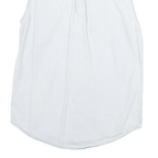 LEE Womens Light Blue Sleeveless Shirt S Cotton Blend Casual Summer Top