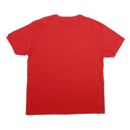 WRLDVSN Mens Red WRLDINVSN Graphic T-Shirt XL Short Sleeve Crew Neck Cotton
