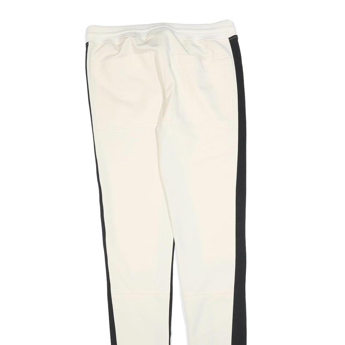 FEAR OF GOD Womens Joggers White & Grey Slim Tapered M W30 L34 Drawstring Zip