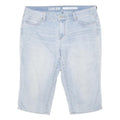 DKNY Womens Shorts Light Blue Casual Denim L W36 Summer Wear