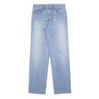 YES OR NO Mens Blue Jeans Regular Straight Denim Light W28 L30 Casual