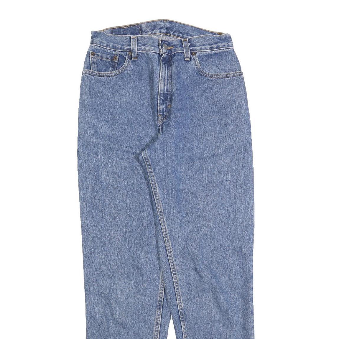 LEVI'S 550 Tapered Womens Jeans Blue Relaxed Denim Medium W28 L30 Classic Fit