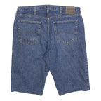 LEE Mens Shorts Blue Denim Regular Fit L W36 Classic Cotton Summer Wear