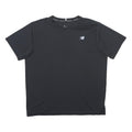 NEW BALANCE Mens Black Active Performance T-Shirt XL Short Sleeve Crew Neck