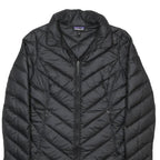 PATAGONIA Womens Black Jacket S Polyester Quilted Lightweight Zip Outdoor